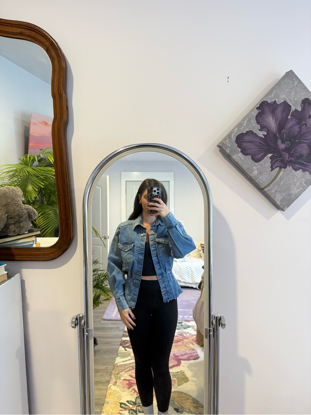 H&M Light Blue Denim Jacket for Women